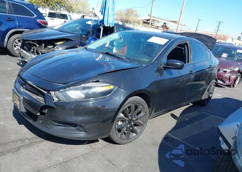 2016 Dodge Dart Sxt Sport Blacktop from USA, damaged, VIN 1C3CDFFA9GD796226
